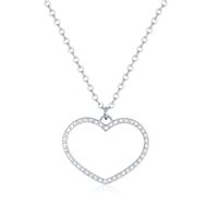 Collana Brand Donna Crystal love in Acciaio Cristallo 03NK039